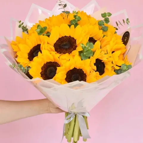Ramo de girasoles