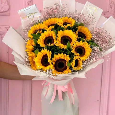 Ramo de girasoles