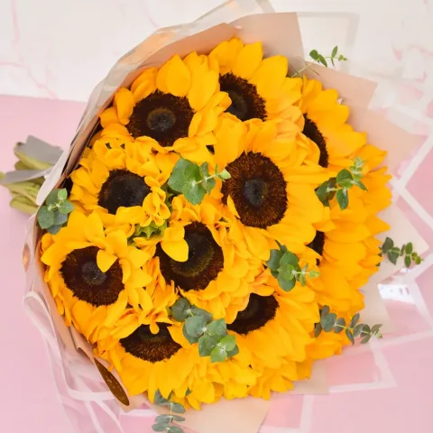 Ramo de girasoles