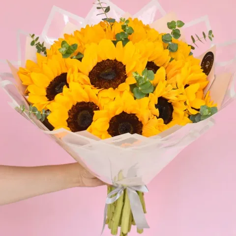 Ramo de girasoles