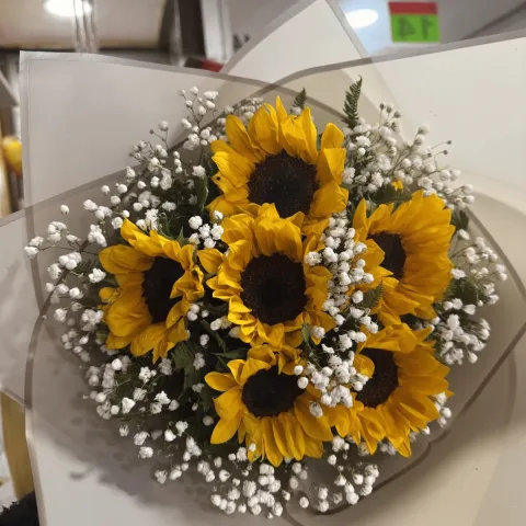 Ramo de girasoles